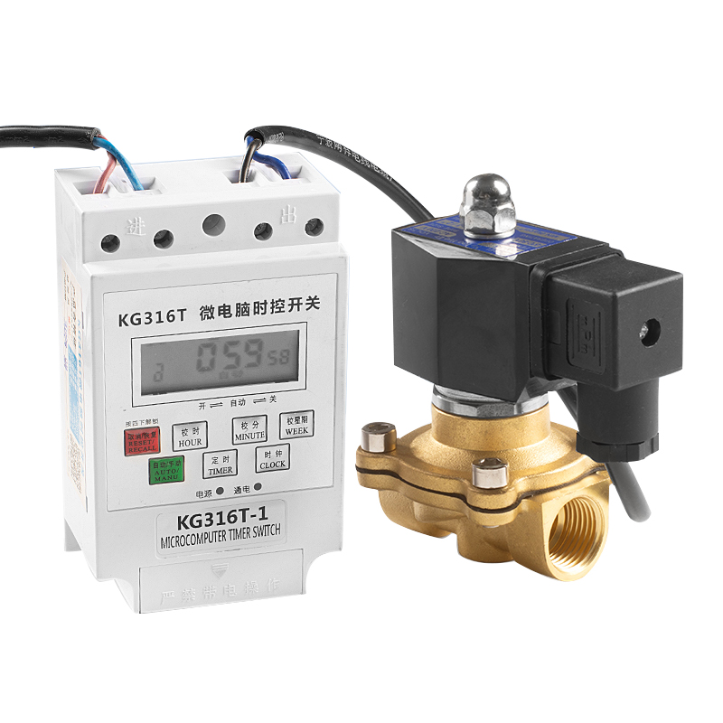 Multiple sets of timing solenoid valves