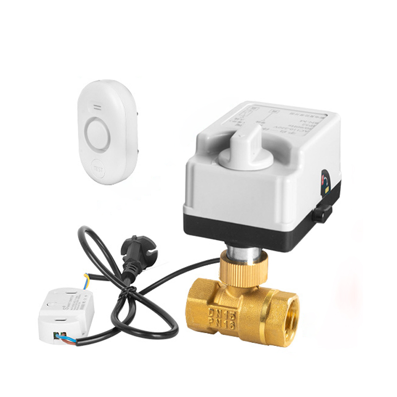 WIFI Water Flood Detection Manual Automatic Electric Ball Valve